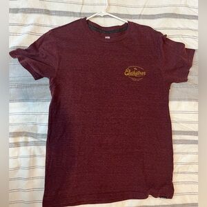 Quiksilver small T Shirt maroon heather tee